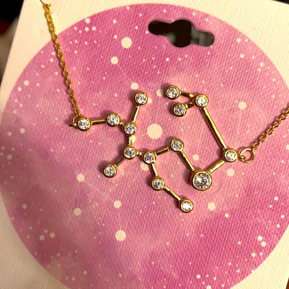 Beautiful Sagittarius Constellation Necklace